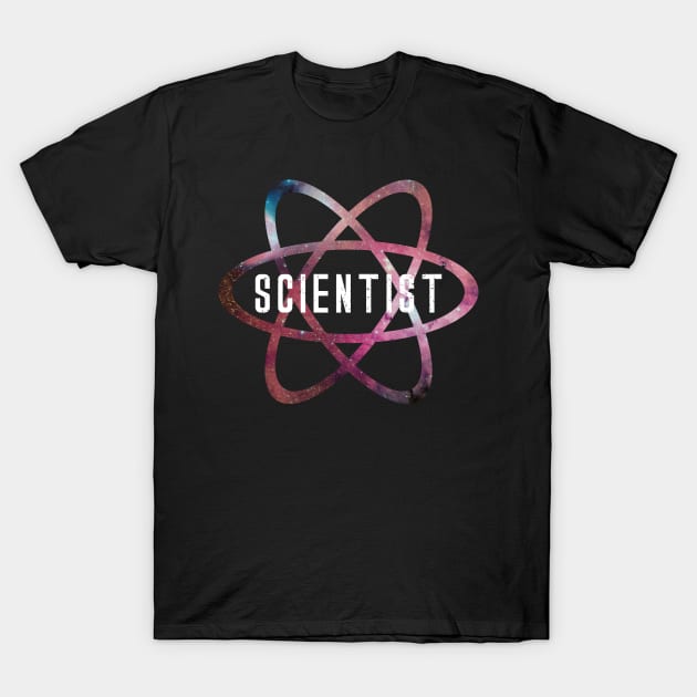 Scientist Atom T-Shirt by avshirtnation
